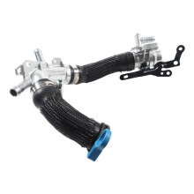 Auto-Aluminium-Thermostat-Schlauch Wasser-Kühlmittelrohr LR121446 für 2019-2023 für Sport LR5 3.0 L6