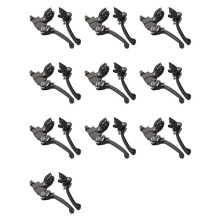 20x Kupplung Brem Hebel für 22Mm 7/8 Zoll Lenker 110Cc 125Cc 140Cc TTR 125Cc Apollo 125 Pit Dirt Bike Motorrad,Schwarz