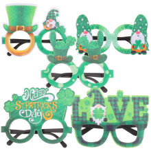 5 St. Patrick's Day Feestbrillen Met Klaverontwerp Feestbril