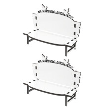 2St Sublimatie Stoelen Voor Creatieve DIY Decor Project