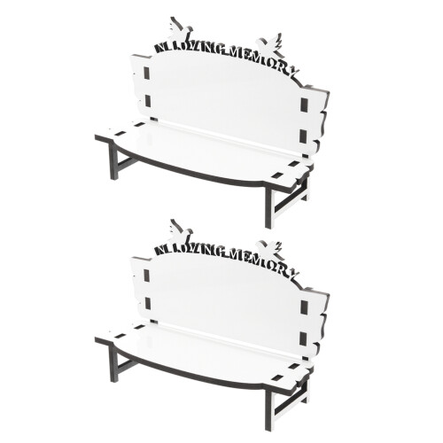 2St Sublimatie Stoelen Voor Creatieve DIY Decor Project