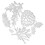 1Set Carbon Dennenappel Snijmal DIY Craft Stencils 1