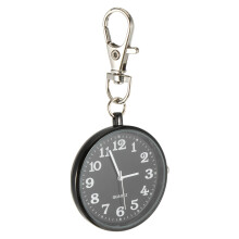 1St Retro Quartz Zakhorloge Sleutelhanger Zwart Voor Verpleegkundigen