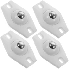 4 Zelfklevende Wielen Witte Abs Voor Huishoudelijk Gebruik