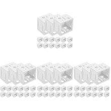 120Pièces Supports Mini Stores Blancs ABS Pour Cadre Fenêtre Fiables