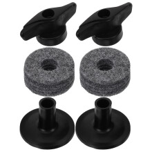 2 Sets Cymbaalhouder Stand Accessoires Drum Sleeve Voor Vervanging