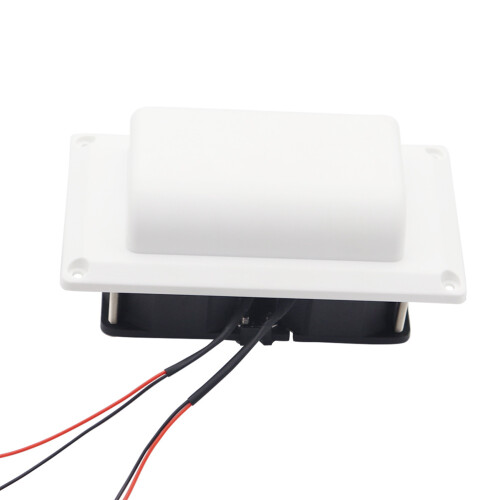 Stille Zijventilator Wit ABS Rubber Ventilatie Motorhome