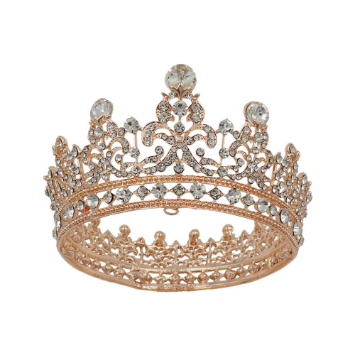 Women Haarkroon Kristallen Tiara Bruiloft