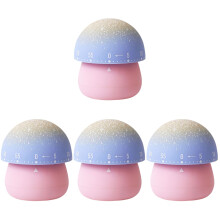 4Pièces Minuteur Design Champignon Cuisine Mécanique