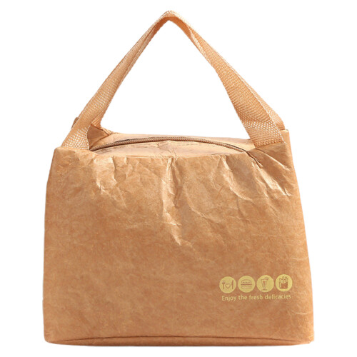 1Sac Déjeuner Kraft , , Grande , Portable
