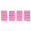 150Pièces Rose Bloc Tampon Ponçage Ongles 1