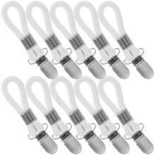 10St Metalen Handdoekclips Met Katoenen Touw Keuken En Badkamer