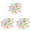 600Pièces Couleur Assortie Décor Aquarium 1