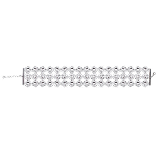 1 Exquise Halsketting Drielaags Concave