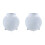 2Pièces Moules DIY Silicone Souple Pour Boules Résine 1