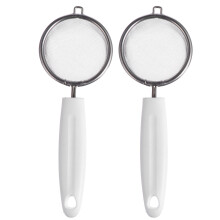 6Pièces Tamis Cuisine Acier Inoxydable Filtres