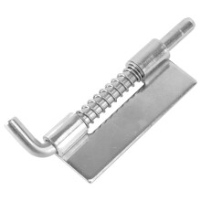 1Pièces Accessoire De Porte En Acier Inoxydable Argenté