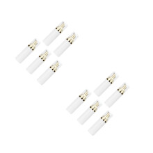 10Pièces Bouteilles Dorées 60Ml Voyage Distributeur Mousse