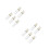 10Pièces Bouteilles Dorées 60Ml Voyage Distributeur Mousse 1