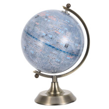 Draaiende Globe Model Educatief Plastic Metaal Meerkleurig