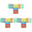 3Pièces Tunnel Multi Usage Hamster Polyester Couleurs 1
