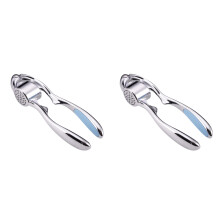 2Pièces Pique-Ail Bleu Alliage Zinc Robuste Anti Odeur Cuisine