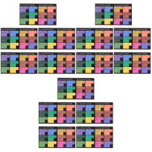 15Pièces Stickers Indice Mensuel Colorés Adhésifs Usage Multiple