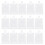 100Pièces Sacs Doseurs Jetables Blancs Pour Lotion Shampooing Portable 1