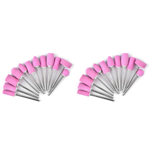 24Pièces Embouts Rose Pour Et Ongles