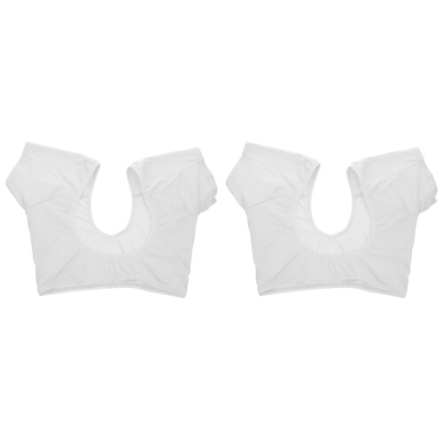 2Pièces Gilet Absorbant Transpiration Aisselle Polyester Confort
