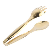2Pièces Pinces Dorées Solides Pour Cuisine Réceptions