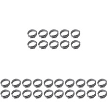 30Pièces Collier Serrage Tube Inoxydable Utilisation Polyvalente