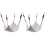 2Pièces Lit Pour Chat Multi Usage, Coussin Suspendu Confortable 1