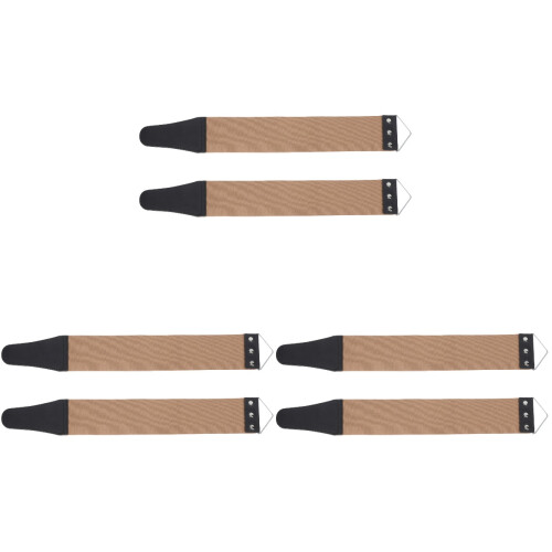 6Pièces Outils Affûtage Rasoir Double-Face Simple Usage Domestique