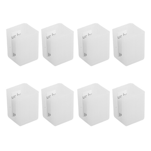 8Pièces Protections D'angles Transparentes En Silicone