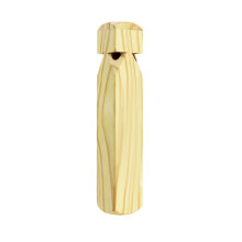 8Pièces Sifflets En Bois Beige Jouet Musical Et Educatif Pour Enfants