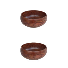 2Pièces Bols En Bois Pour Cuisine Repas Salades Snacks Couleurs