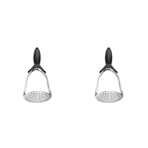 2Pièces Fruit Acier Cuisine Argenté Solide