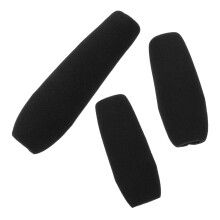 3Pièces Filtres Mousse Noir Micro Anti- Pour Manchettes Portables