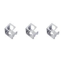 3Pièces Porte- Étanche Support Couleur Argent