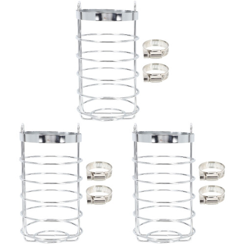 3Ensembles Porte-Bouteille Argenté Robuste
