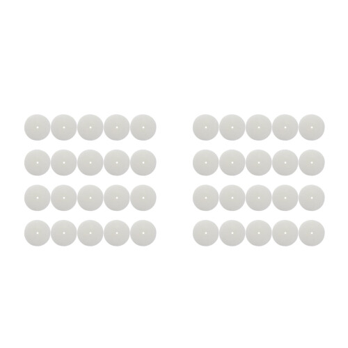 40Pièces Cire À Fil Blanche Pour Couture, Broderie
