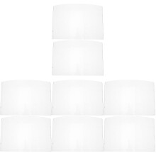 8Pièces Lentilles Protectrices Transparentes Pour Casque De Sablage