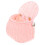 1Panier Pour Enfant En Rotin Rose, Résistant Décoratif 1
