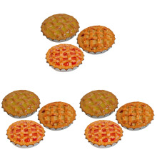 9Pièces Mini Tartes Artisanales Accessoires Maison Décor Coloré