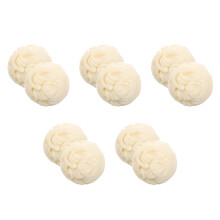 5Paires Entraîneurs Main Beige Balles Massage Sculptées Élégantes