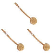 3Pièces Brosse Bain Khaki Multiusage Poils Doux Nettoyage Profond