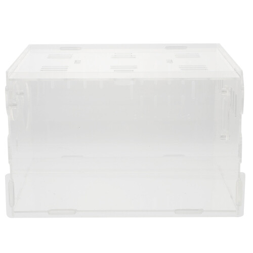 3Pièces Habitat Transparent Pour Hamster Pet Villa Durable