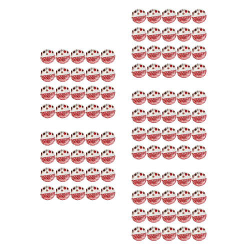 100Pièces Jetable Papier Rouge Motif Pour Noël