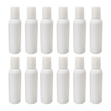 24Pièces Bouteilles Doseuses Blanches Pratiques Pour Camping Et